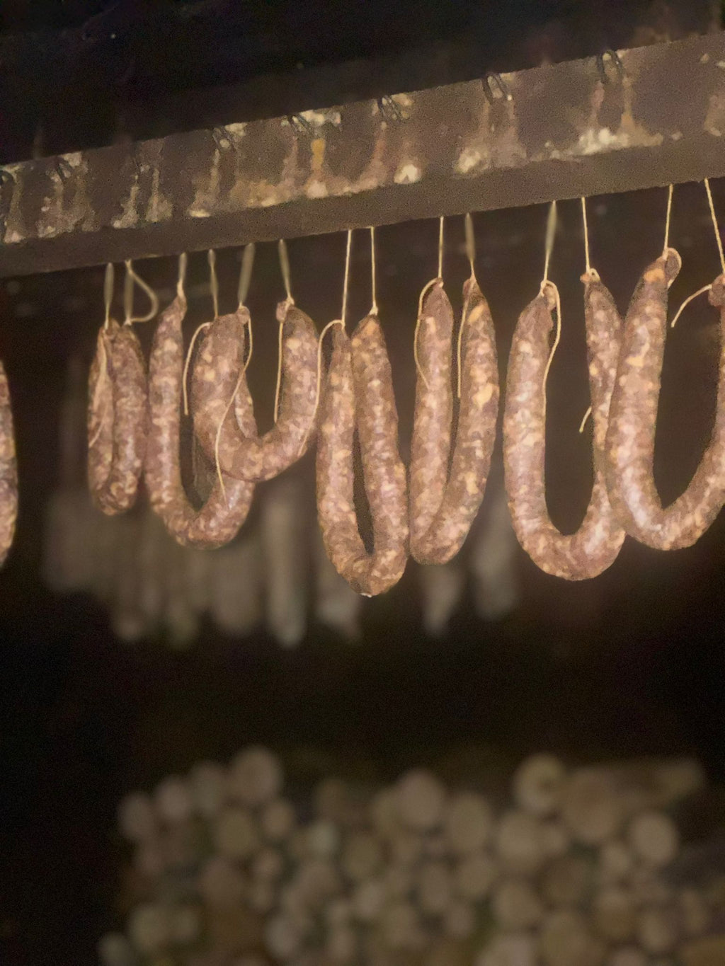 Lot de 2kgs de figatelli nustrale