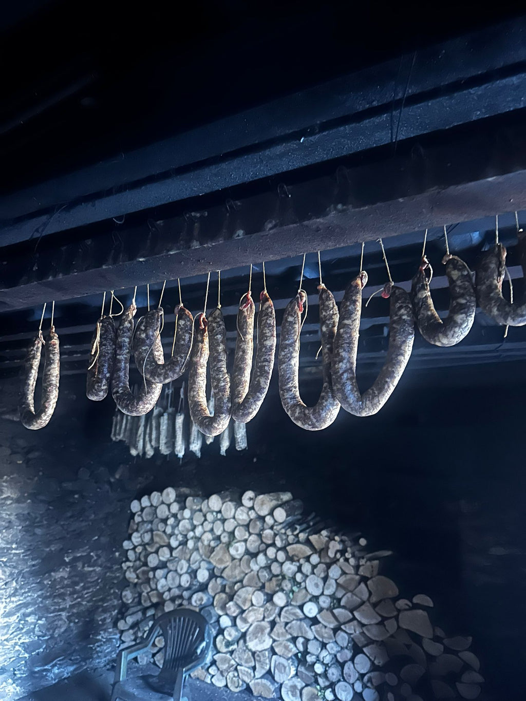 Lot de 2kgs de figatelli nustrale