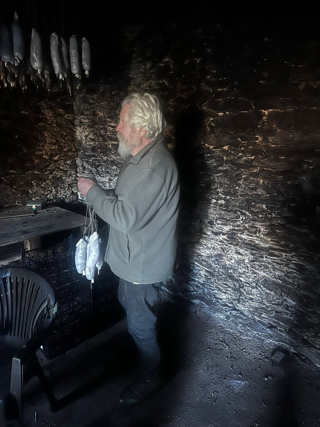 Lot de 2kgs de figatelli nustrale