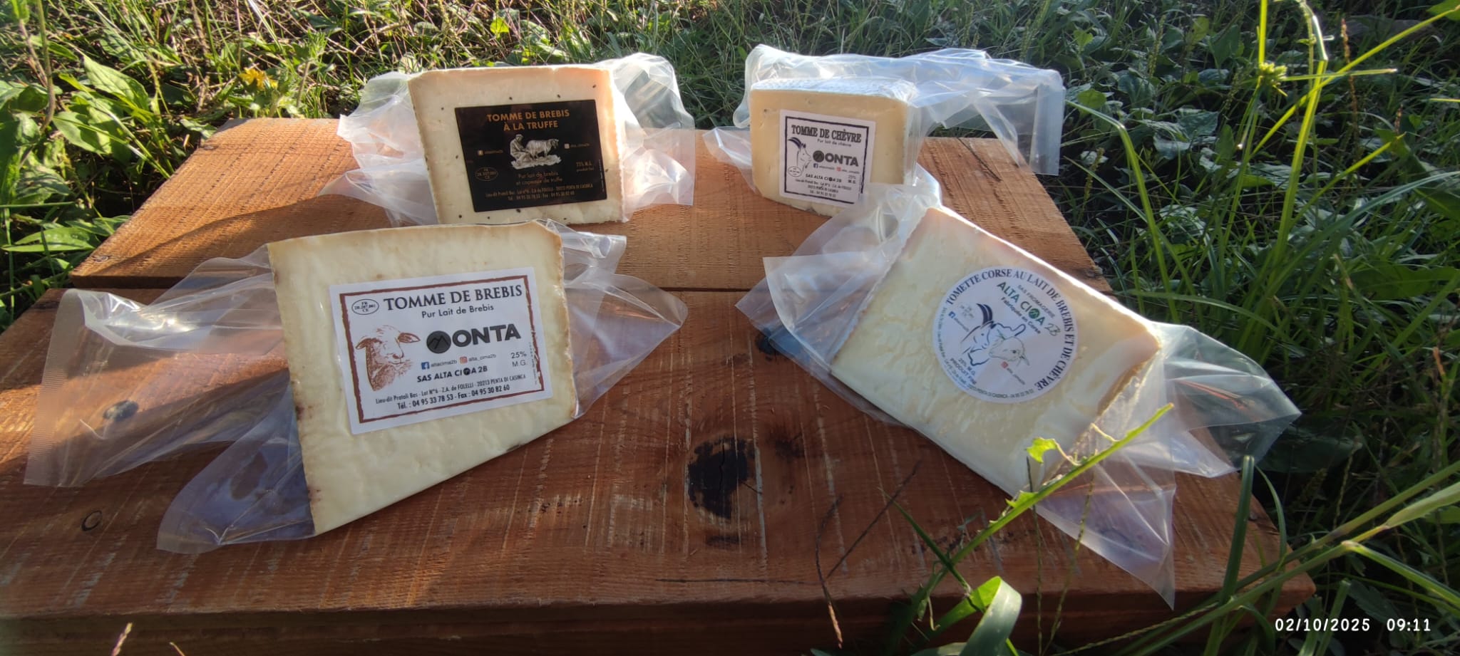 Lot de 2kg de fromages Alta Cima