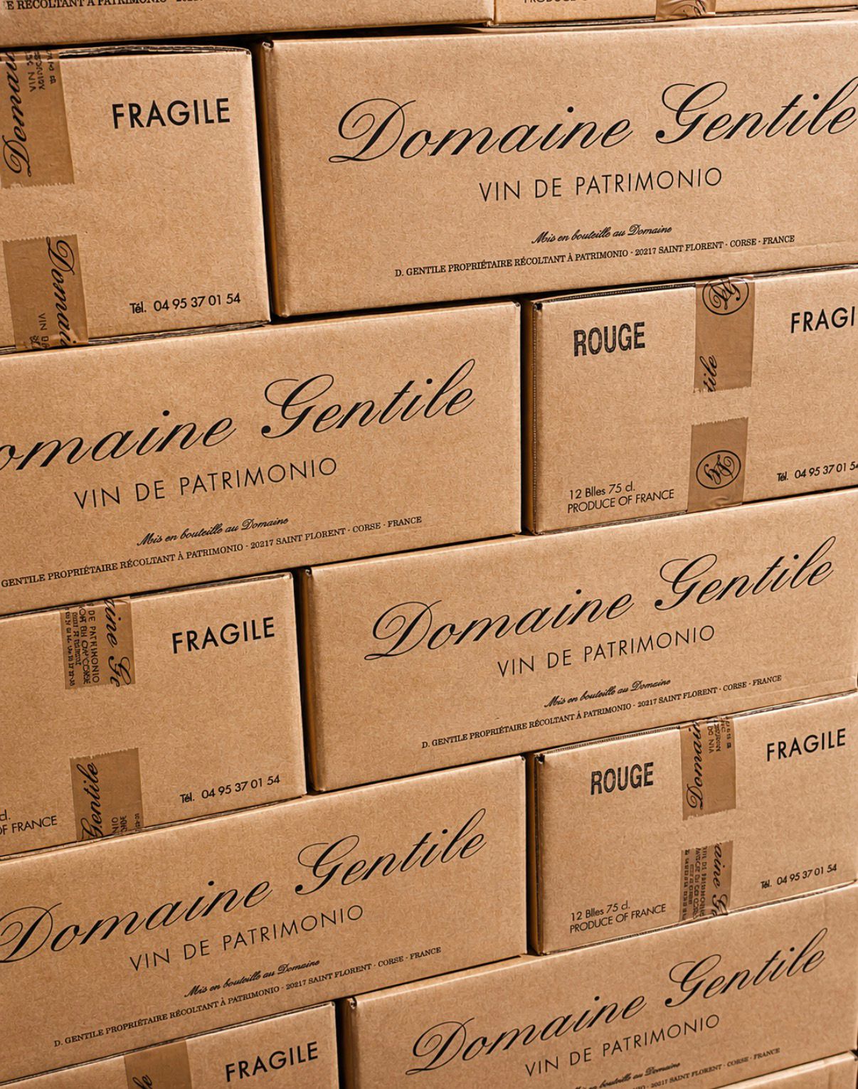 150 bouteilles Domaine Gentile Rouge Cuvée Catena (OFFRE PRO)