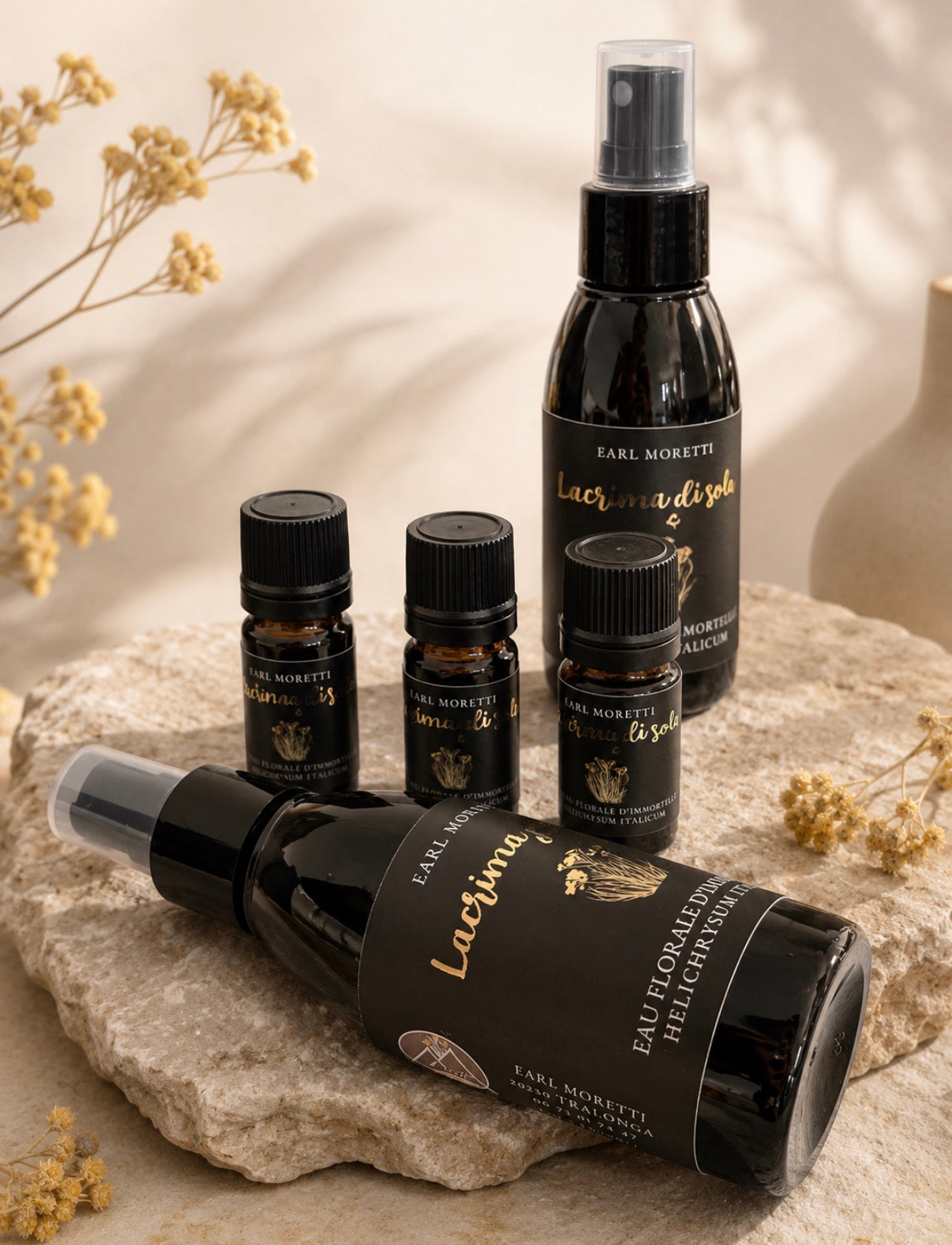 Offre Huile Essentielle — 3 flacons 5ml + 2 spray offerts